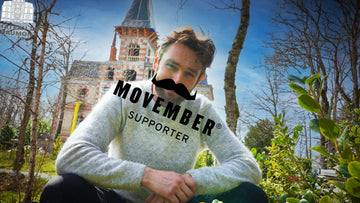 We're raising money for the MOVEMBER charity.