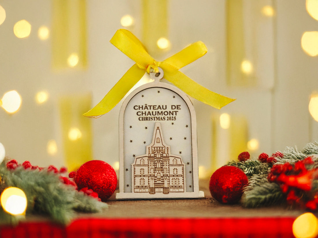 Château de Chaumont Christmas Ornament.